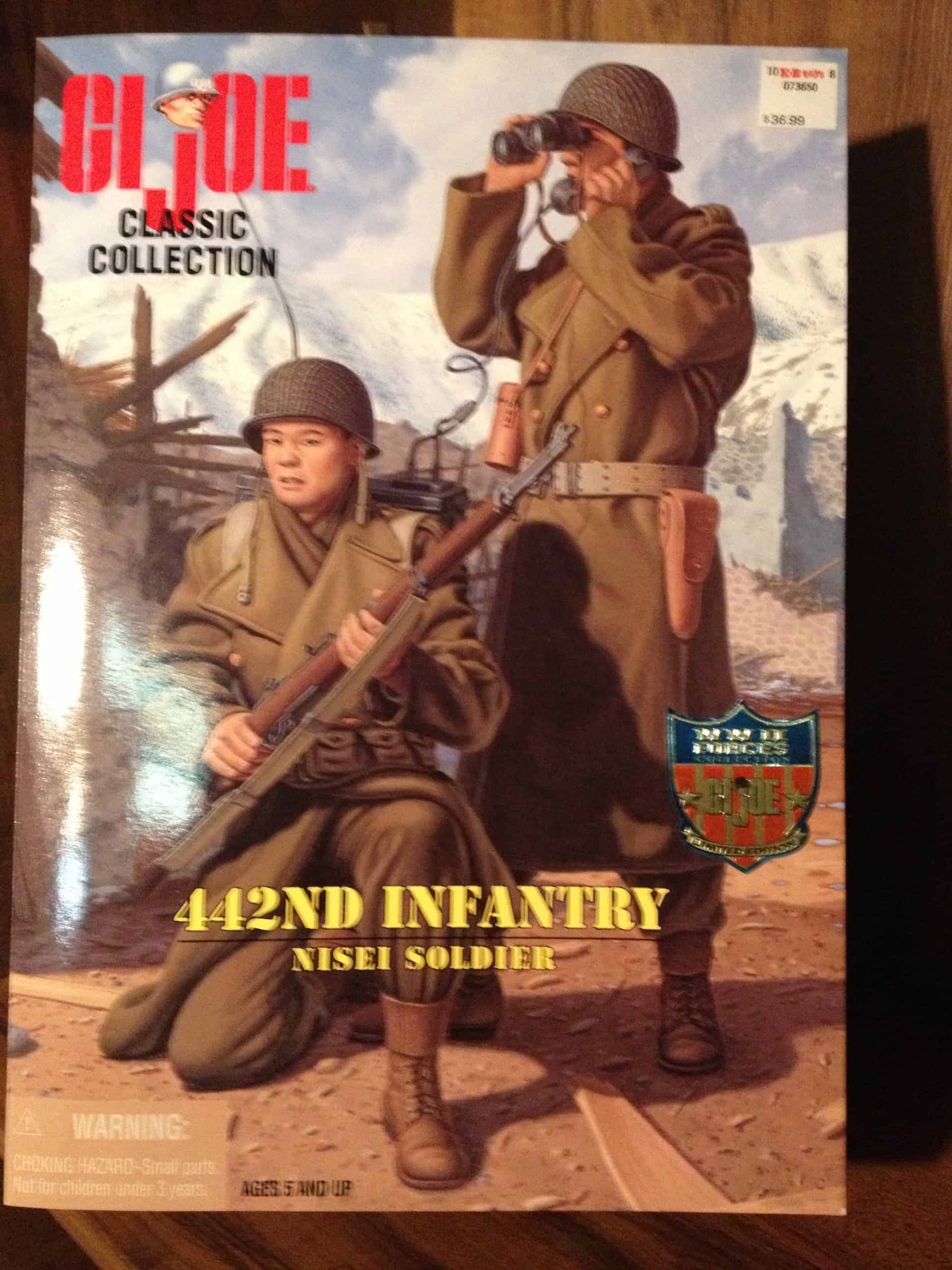 Figura de Acción de Soldado Nisei Japonés-Americano de la