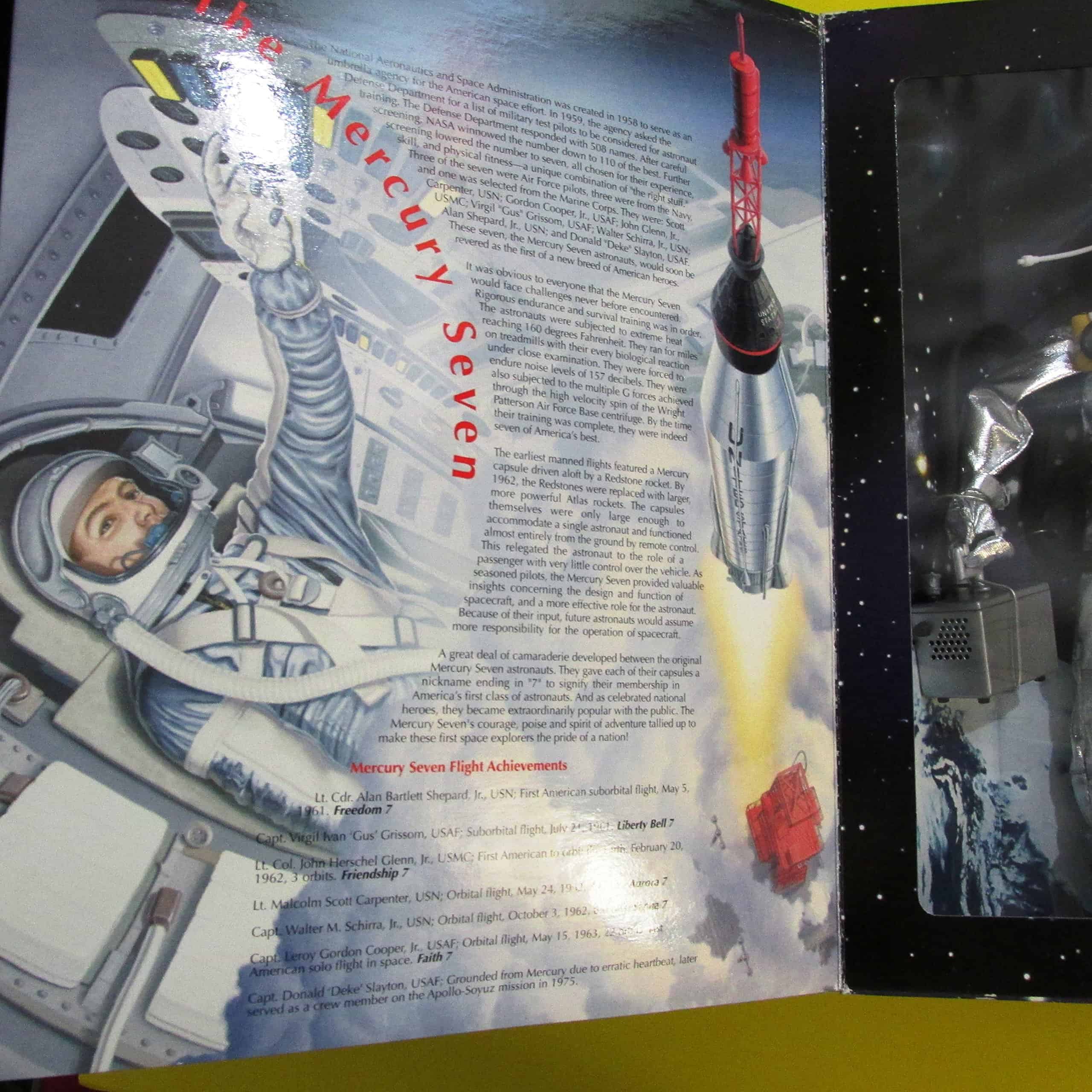 Figura de acción de edición limitada del astronauta Mercury - Imagen 4