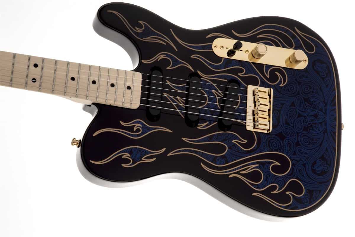 Fender James Burton Telecaster, Maple Fretboard - Blue - Imagen 7