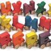 Tren de Alfabeto Brillante A-Z NameTrains - Hecho en EE. UU.