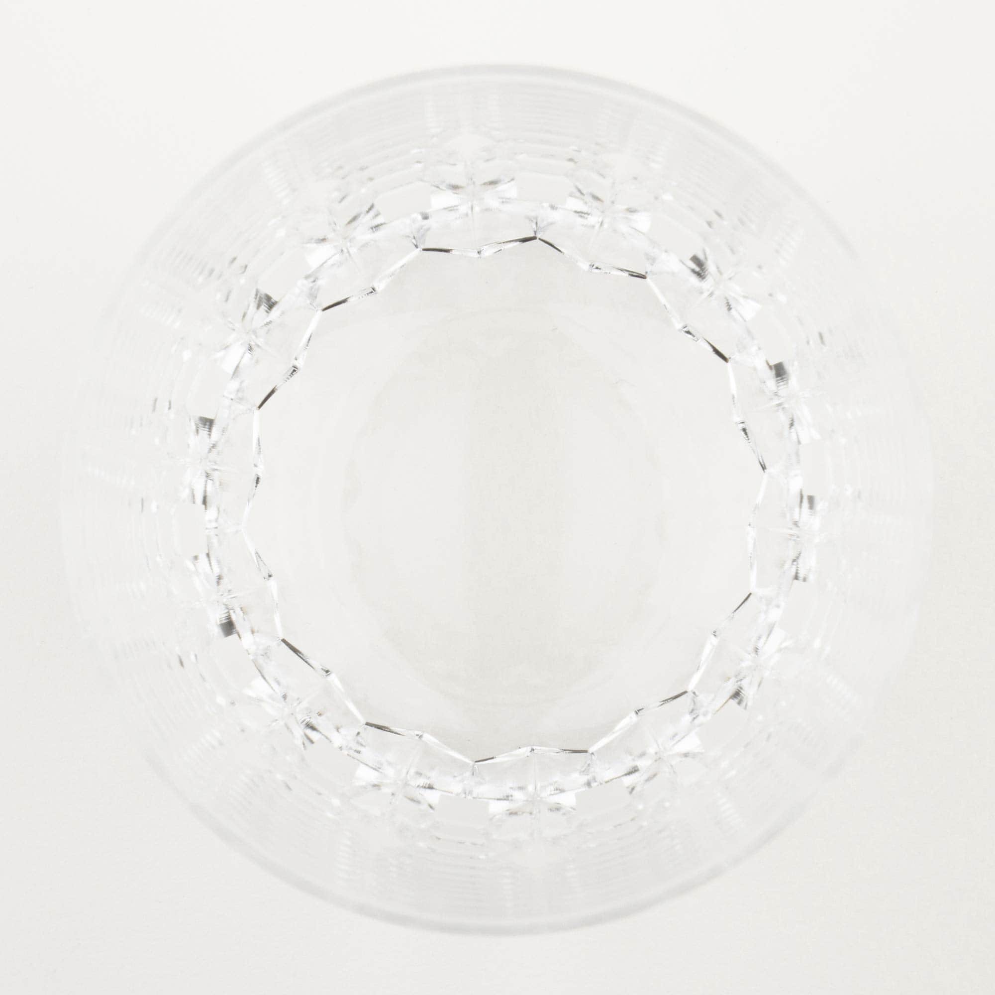 Vaso de roca cuadrado Kagami Crystal T394-312 (importado de - Imagen 4