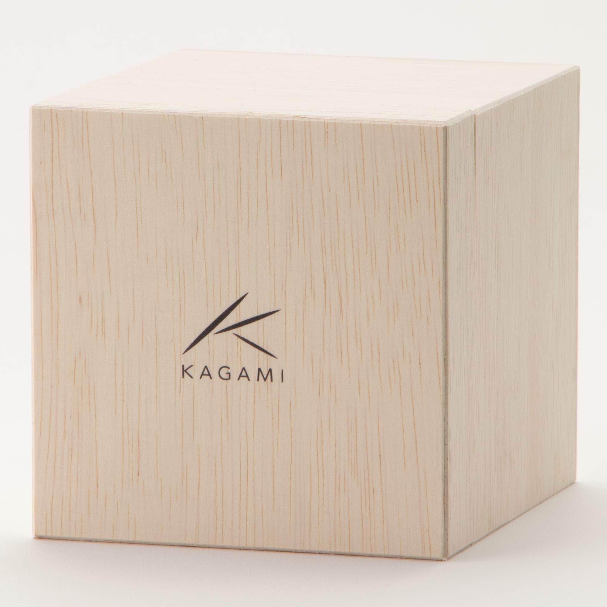 Vaso de roca cuadrado Kagami Crystal T394-312 (importado de - Imagen 5