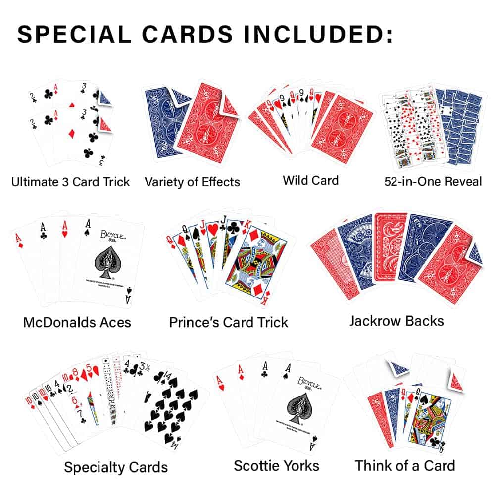 Baraja de Bicicleta Magic Makers Packet Killer - 50 Trucos - Imagen 3