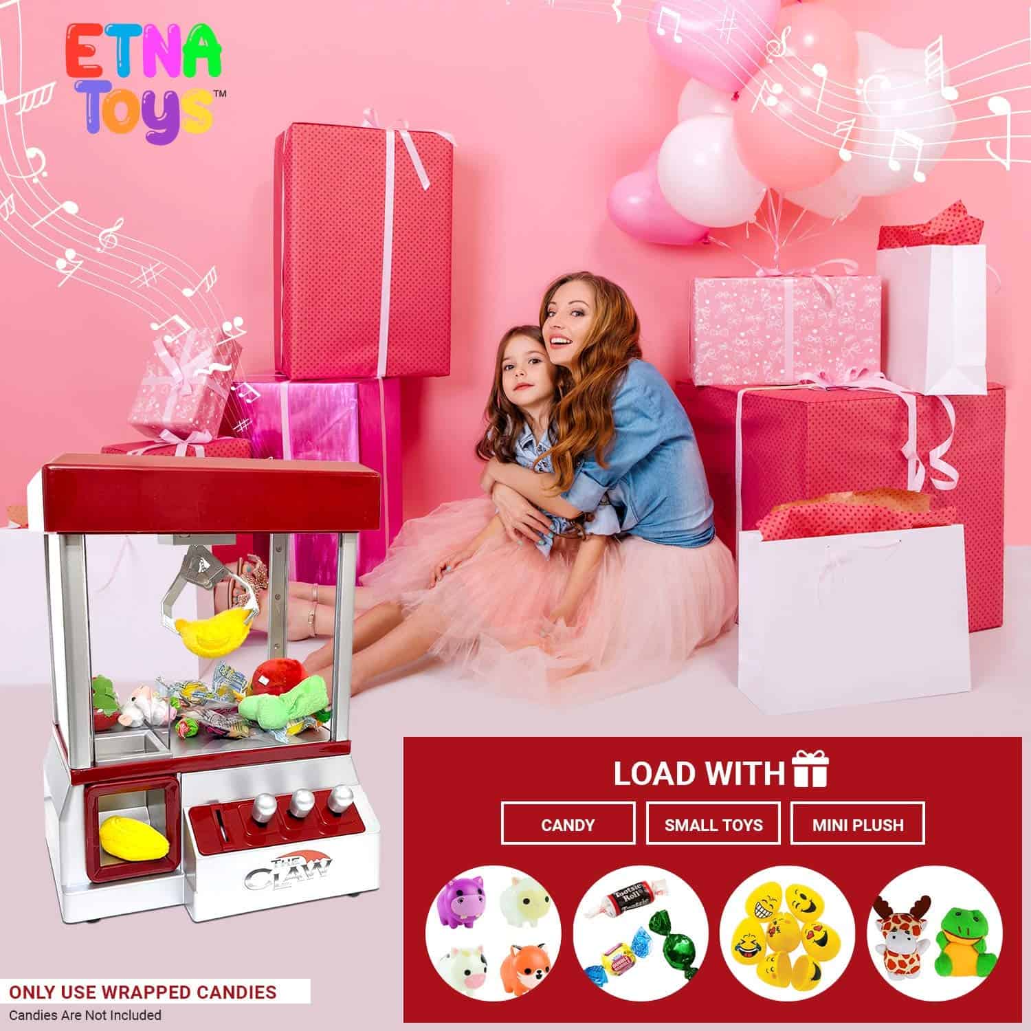 Máquina de Garra Electrónica Etna Mini Dispensador de - Imagen 5