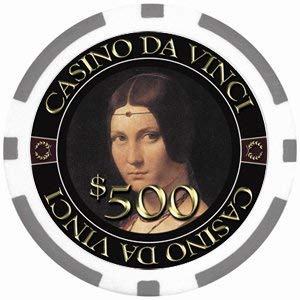 Conjunto de fichas de póker de DA VINCI Masterworks con 500 - Imagen 8