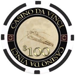 Conjunto de fichas de póker de DA VINCI Masterworks con 500 - Imagen 7