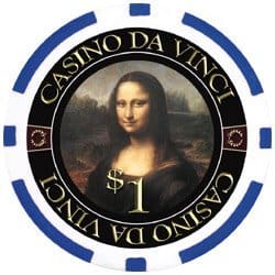 Conjunto de fichas de póker de DA VINCI Masterworks con 500 - Imagen 4