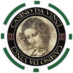 Conjunto de fichas de póker de DA VINCI Masterworks con 500 - Imagen 6