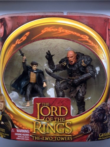 Figura de Acción Merry y Grishnakh de Lord of the Rings: