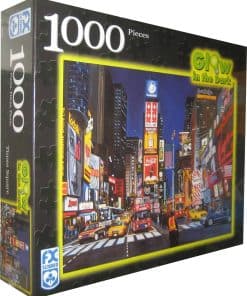 Rompecabezas Glow in the Dark de 1000 Piezas - Times Square