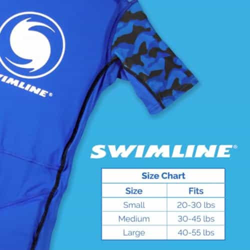 Chaleco para niños unisex de Swimline Azul Tamaño Mediano - Imagen 3
