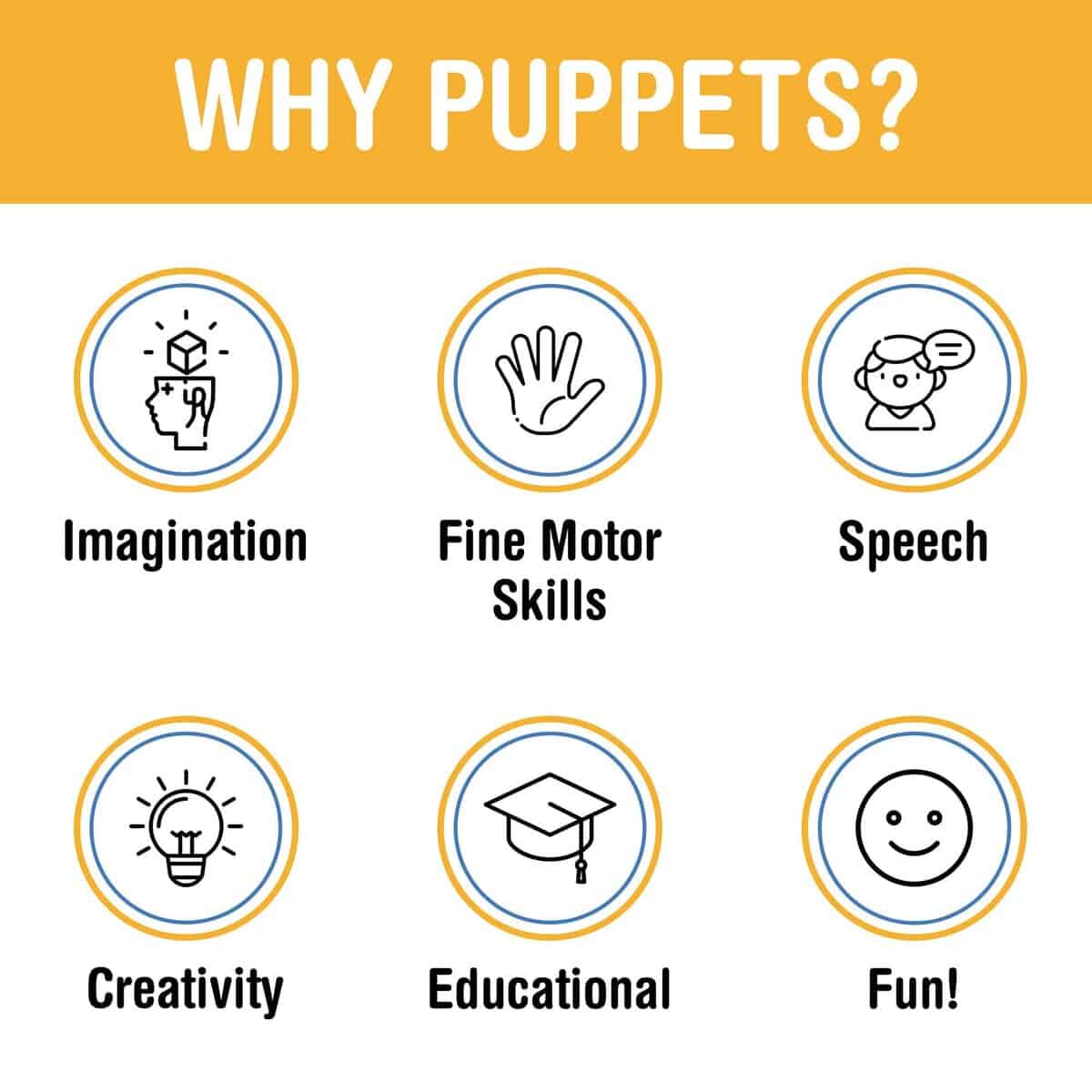 Marioneta de 25" Emily, Niña Melocotón, Cuerpo Completo, - Imagen 5