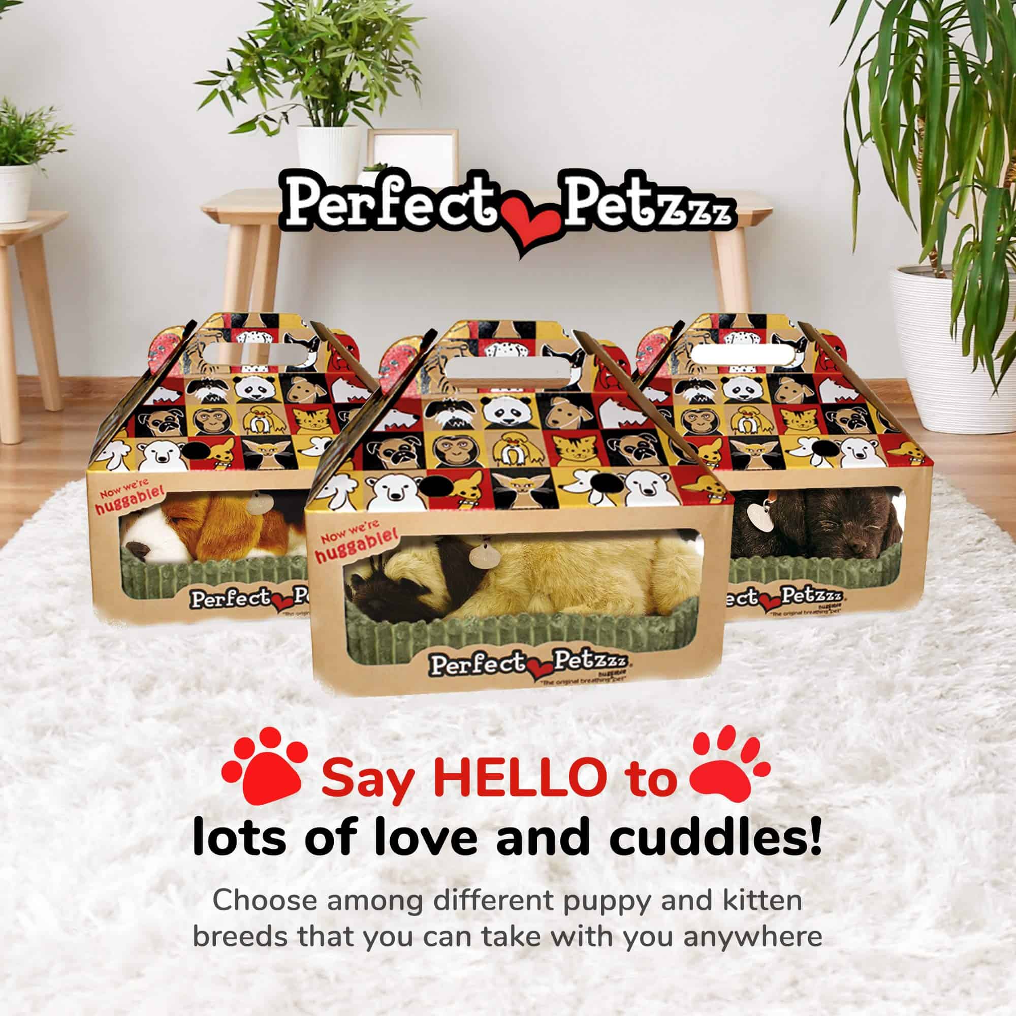 Peluche de Perro Carlino Original Petzzz, Juguetes para - Imagen 8