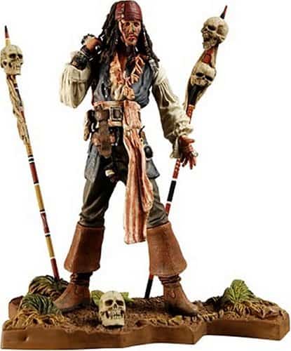 Figura de acción Cannibal Jack Sparrow de la serie 3 de