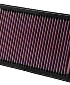 Filtro de aire del motor K&N: Reutilizable, Limpieza cada