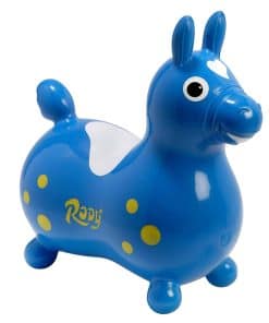 Caballo Saltarín Inflable Gymnic Rody Azul