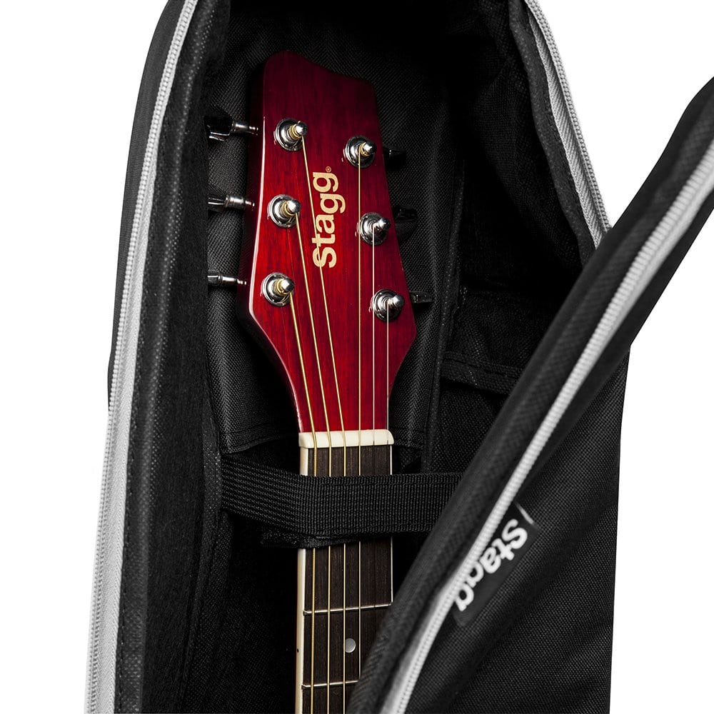 Funda para Guitarra Acústica Stagg (STB-10 W) - Imagen 10