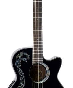 Guitarra Acústica Luna Fauna, Dragón