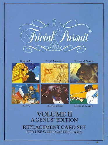 Trivial Pursuit Volumen II - Juego de Cartas de Repuesto