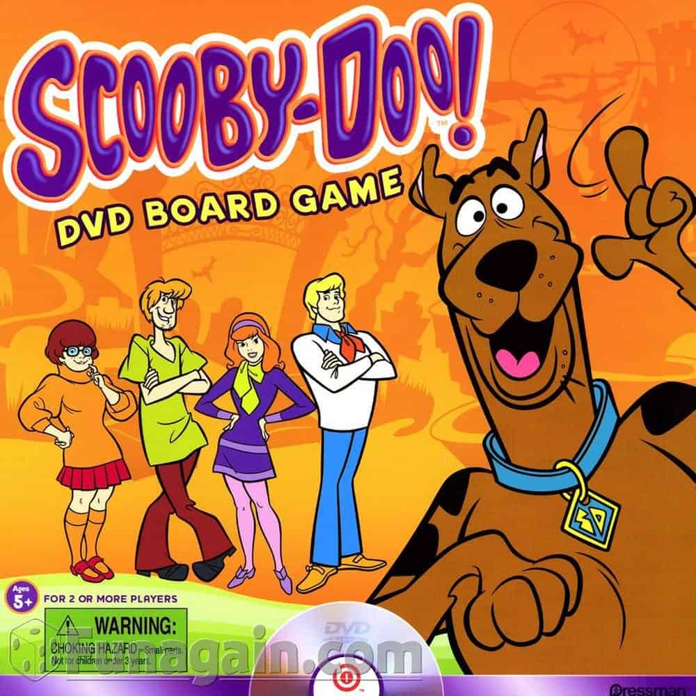 Juego de Mesa de Scooby-Doo en DVD de Pressman