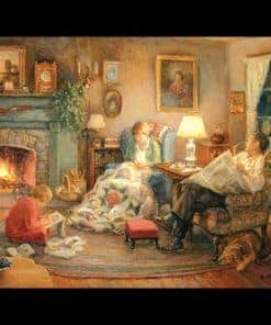 Rompecabezas de 1000 piezas Family Circle por Lee Stroncek