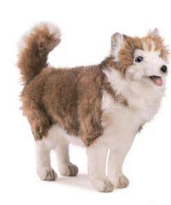 Peluche de Perro Husky Hansa de 14 pulgadas de altura