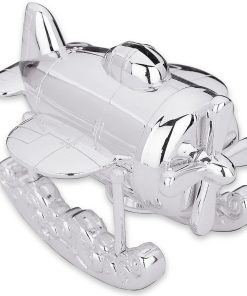 Alcancía Avión Zoom de Reed & Barton, 2.25 LB, Metálica