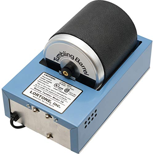 Pulidora de rocas de un solo barril Lortone 3A