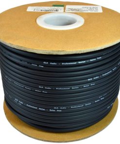Cable de Micrófono GLS Audio a Granel 300' Negro Mic -