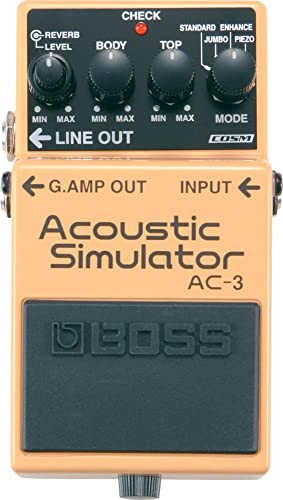 Pedal Simulador Acústico Boss AC-3