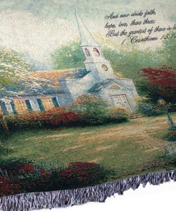 Manta de Obra Inspiradora Colección con Verso, Capilla del