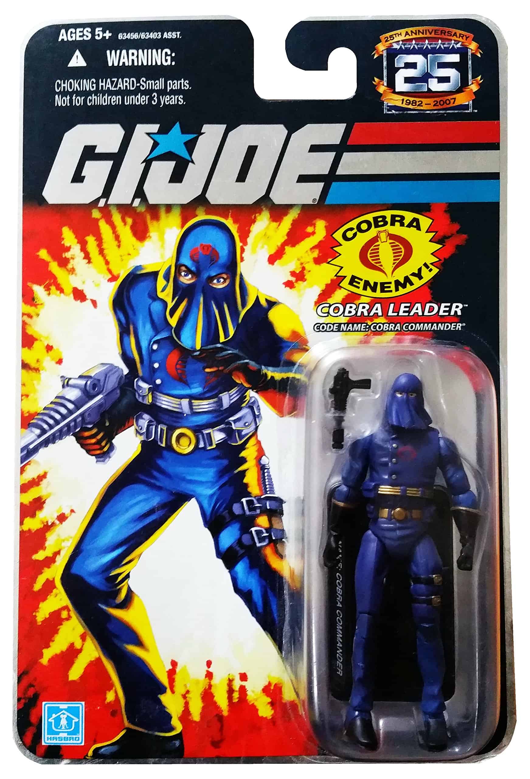 Figura de Acción G.I. Joe 25 Aniversario: Comandante Cobra