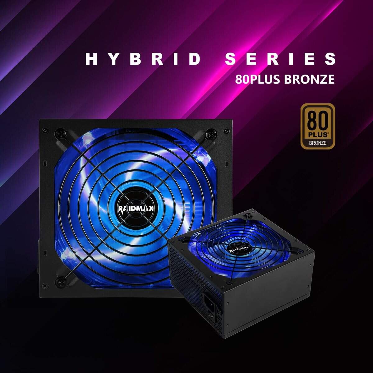 Raidmax Hybrid 2 RX-530SS 530W Fuente de alimentación para - Imagen 7