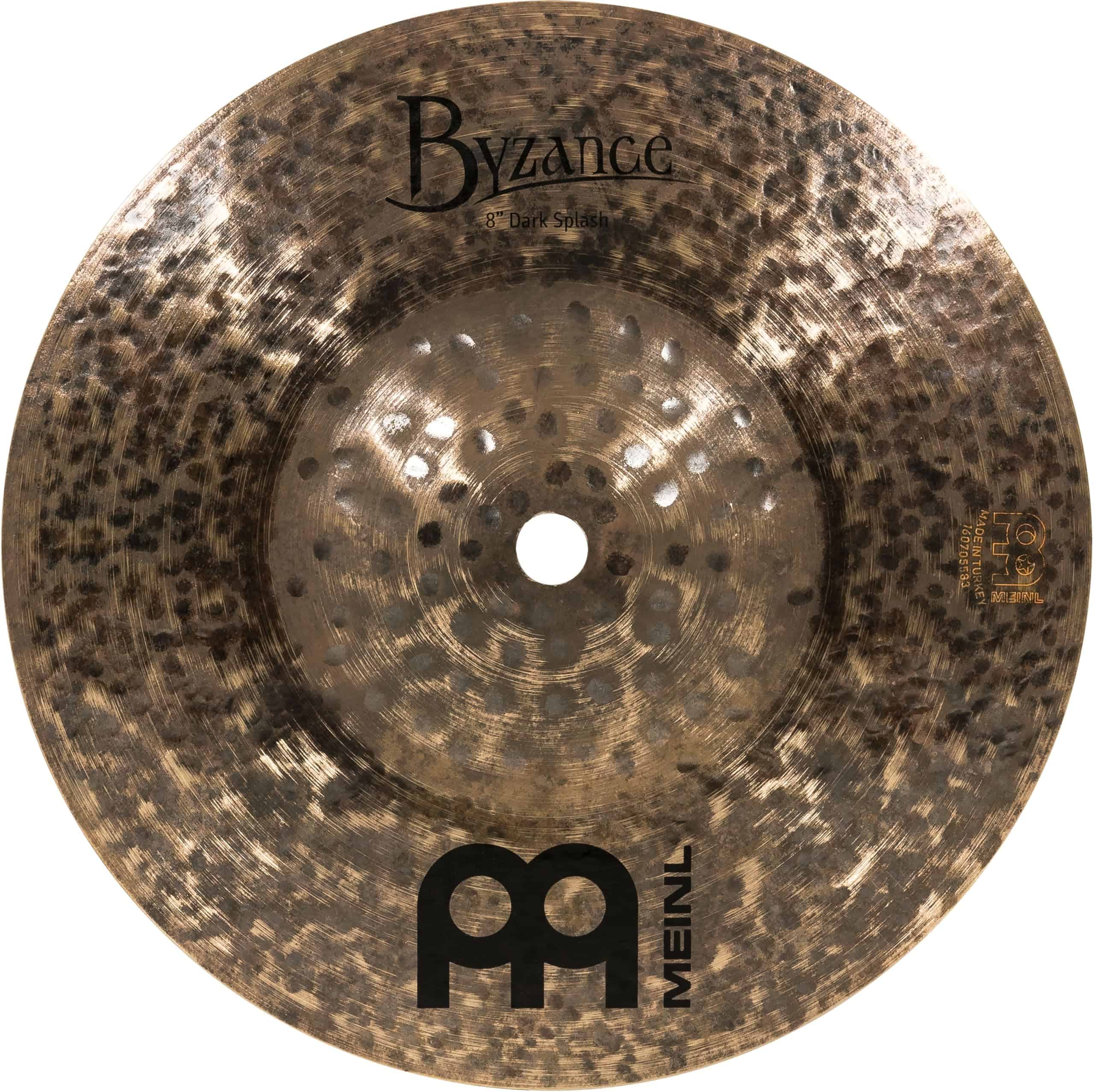 Meinl Cymbals Byzance 8" Dark Splash - Hecho en Turquía -