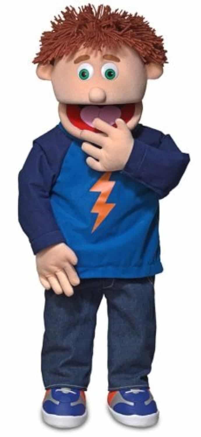 Títere Profesional Tommy, Niño Durazno, con Piernas