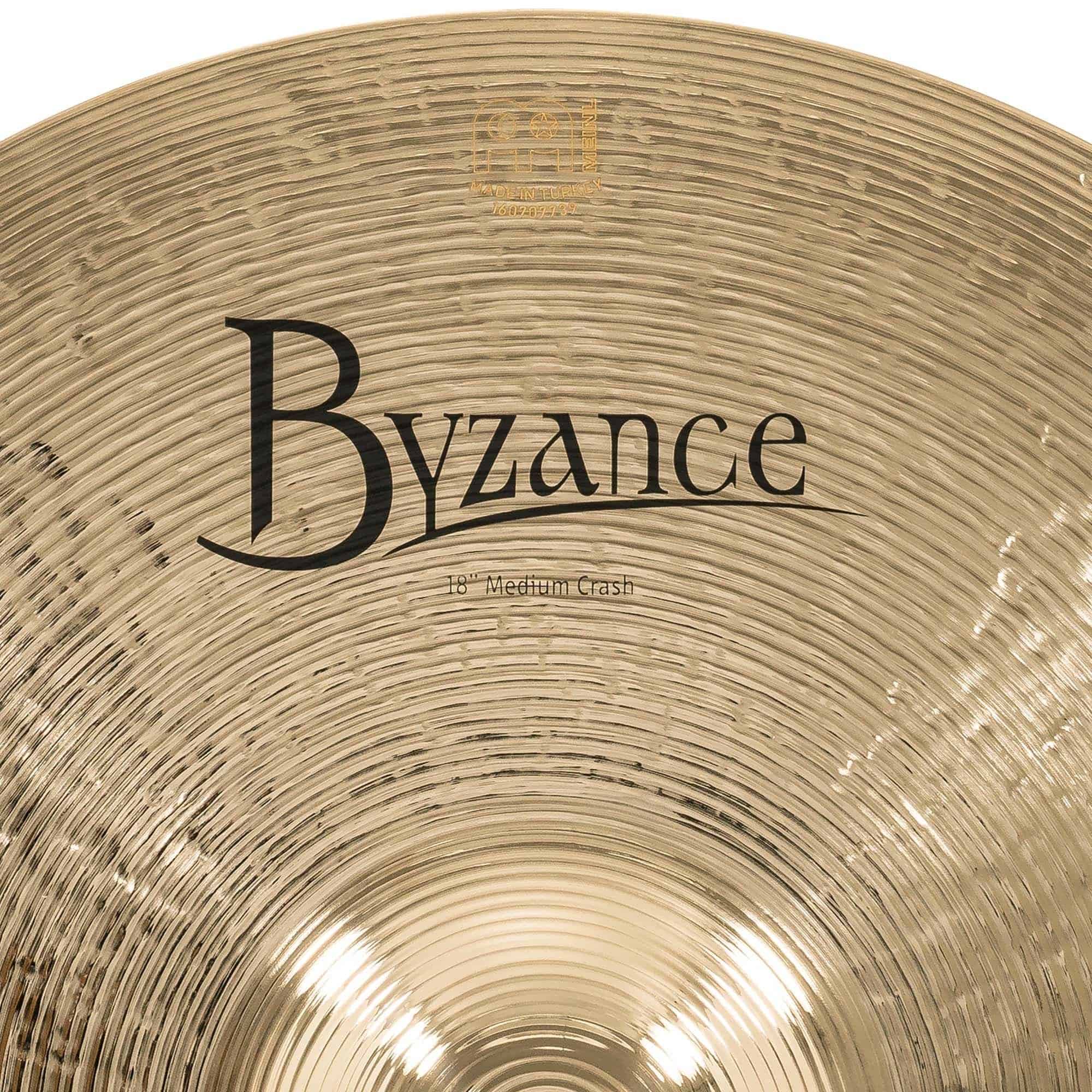 Platillo Crash Mediano Brilliant Byzance 18" - Hecho en - Imagen 5