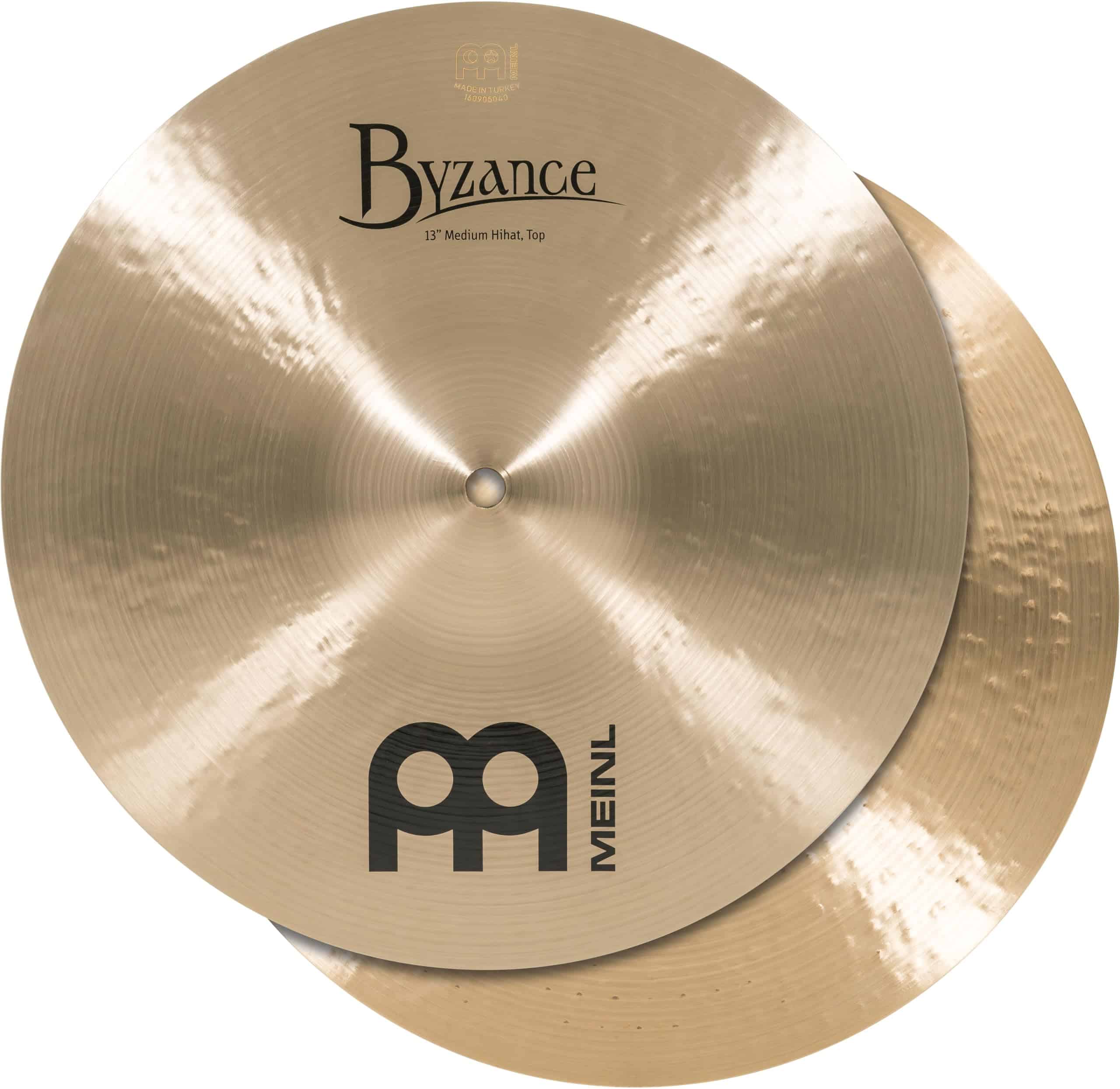 Par de Platillos de Hi-Hat Meinl Cymbals B13MH Byzance de