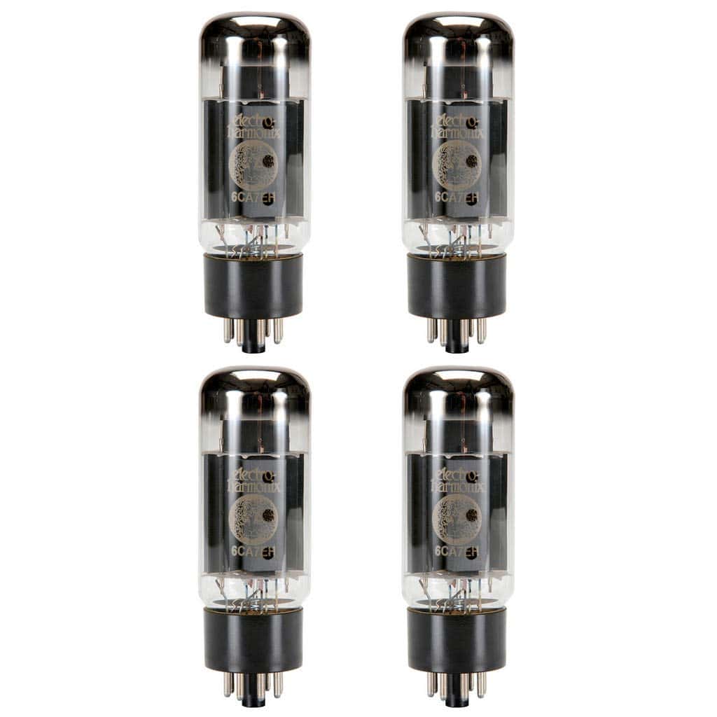 Electro-Harmonix 6CA7, Matched Quad (4 tubos)