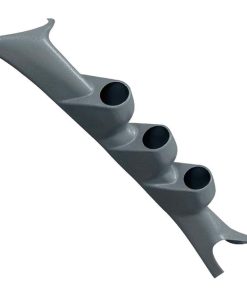 Soporte para (3) Medidores en Pilar Triple Gris GlowShift