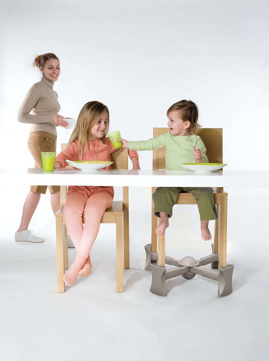 Booster para silla de comedor KABOOST, color Natural - Se - Imagen 5