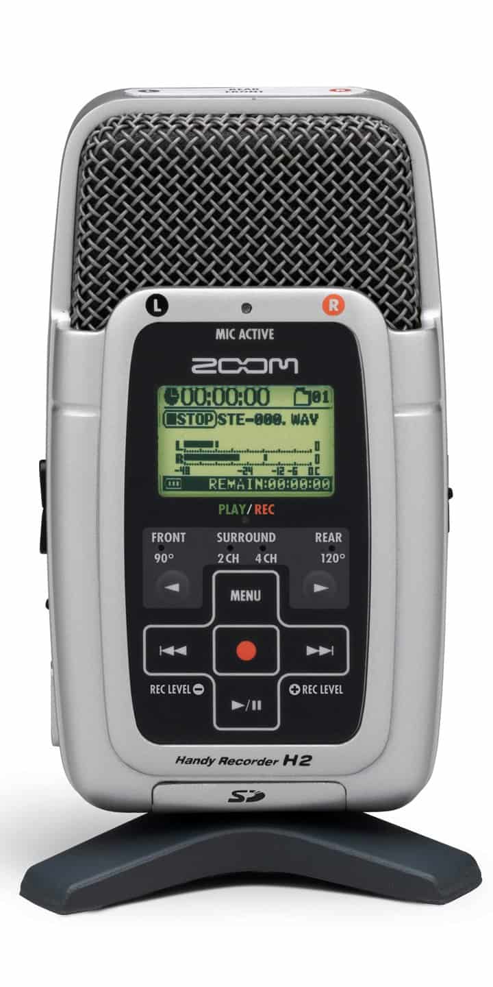 Grabadora Estéreo Portátil Zoom H2 Handy - Imagen 3