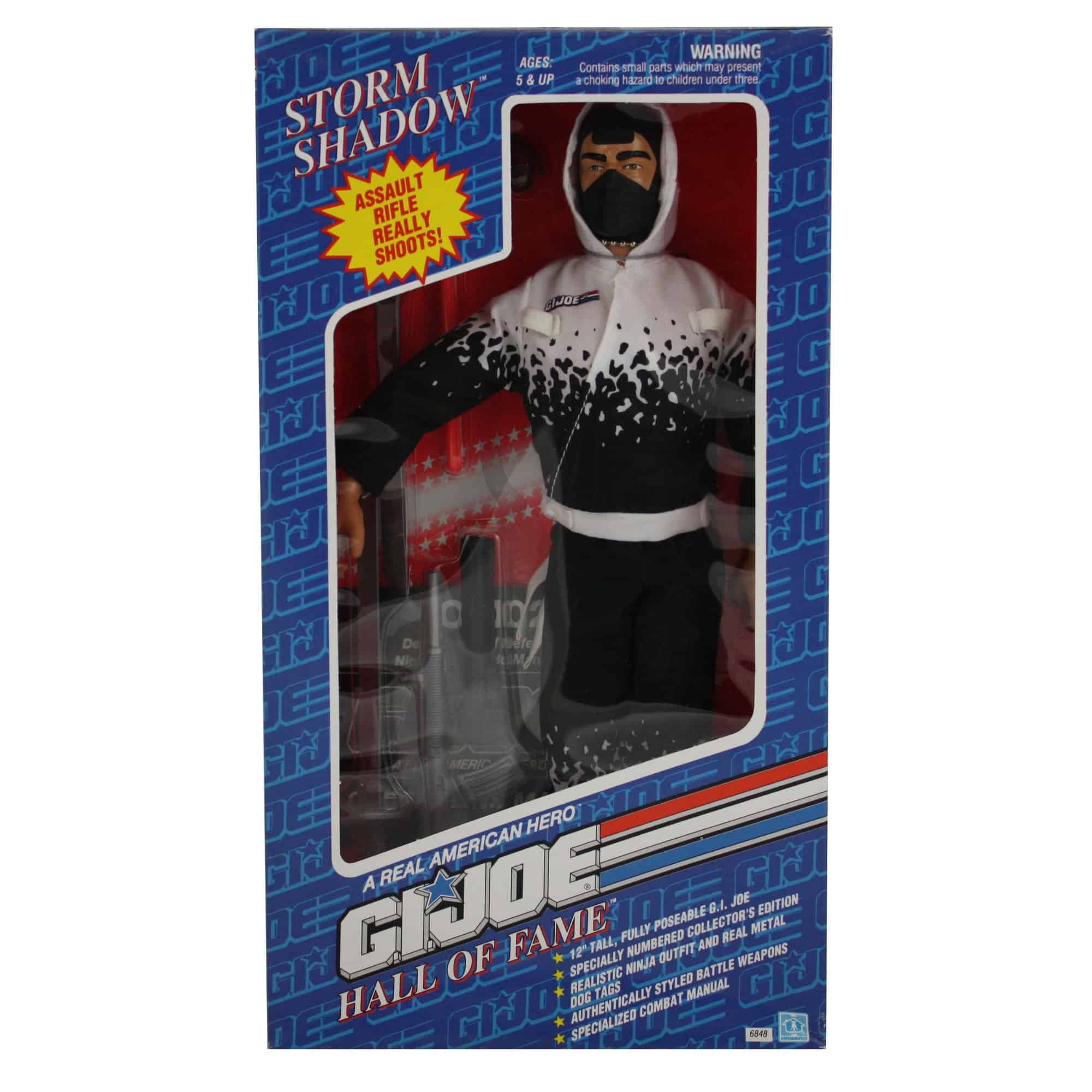 Figura de Acción G.I. Joe Hall of Fame Storm Shadow de 12"