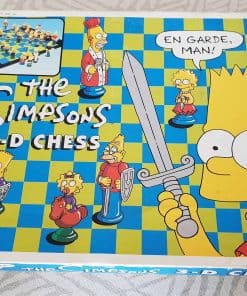 Ajedrez en 3D de Los Simpsons