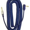 Cable de Guitarra Vox VCC090BL en Espiral Vintage - 29.5