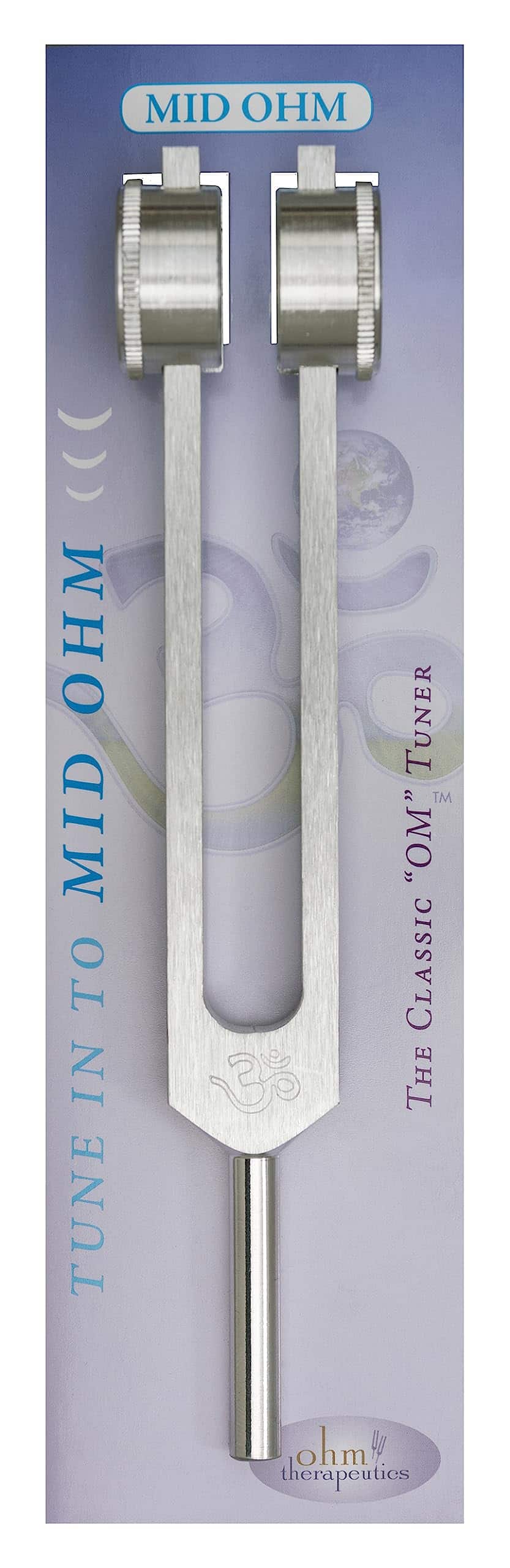 Diapasón Ohm Medio para Autocuidado y Terapia de Sonido