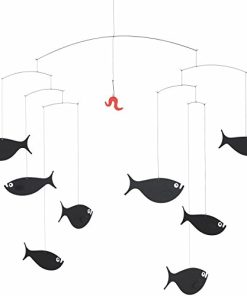 Móvil de Peces Flensted Mobiles - 24 Pulgadas de Cartón