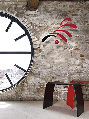 Móvil Colgante Rítmico Flowing Rojo - 18 Pulgadas - Hecho a - Imagen 5