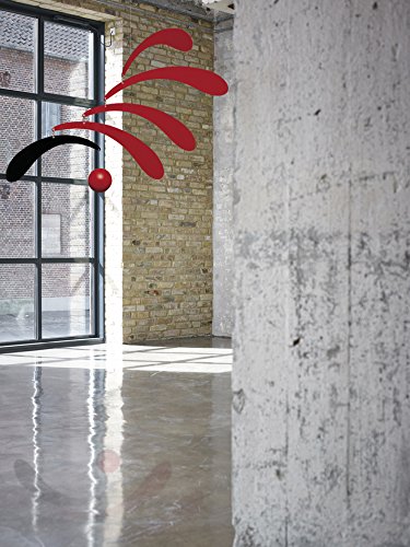 Móvil Colgante Rítmico Flowing Rojo - 18 Pulgadas - Hecho a - Imagen 7