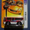 Matchbox 2007 Autobús de la Ciudad Rojo a Escala 1:64 Coche