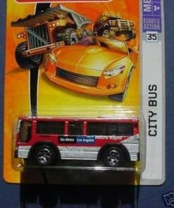 Matchbox 2007 Autobús de la Ciudad Rojo a Escala 1:64 Coche